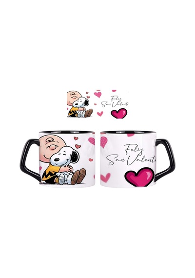 Snoopy Kupa Bardak Tek Adet 0436 Çok Renkli