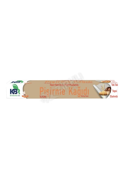 Kbr Hazır Kesilmiş Pişirme Kağıdı 16 Yaprak 42 X 37 Cm