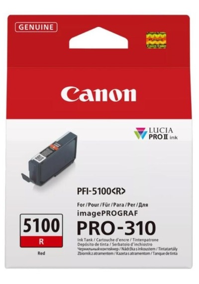 Canon Pfı 5100-mbk Mat Kırmızı Kartuşu