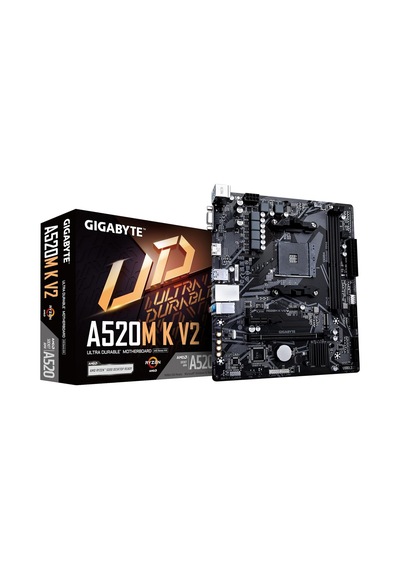 Gıgabyte Anakart Amd Am4 Matx A520m K V2 1.0 Sku: Smg8690010052209