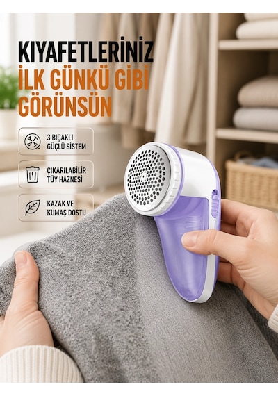 Taşınabilir Tiftik Temizleme Makinesi - Ergonomik Tasarım