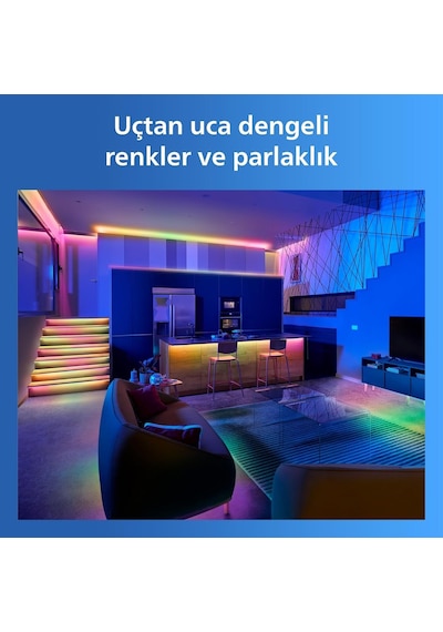 Smart Lighting Rgbıc Led Şerit 10 M Type-c - Google Home, Alexa, Homekit Ve Matter Uyumlu Çok Renkli