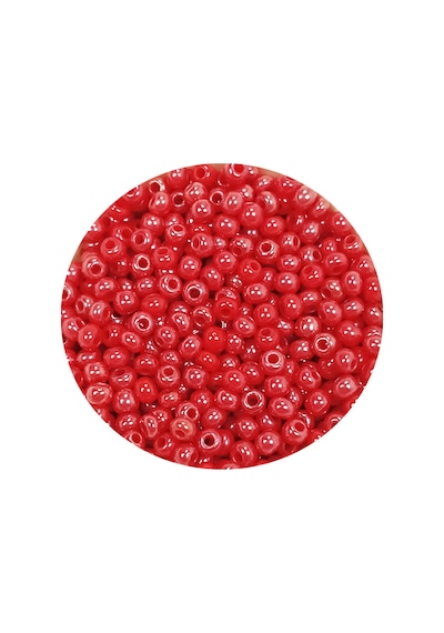 Dökme Cam Kum Boncuk 11/0 2 Mm - 60 Gram - Kırmızı - Bnc039