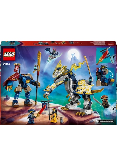 LEGO® NINJAGO® Rogue’un Robot Ejderha Binicisi 71843 - 8 Yaş ve Üzeri Çocuklar için 4 Minifigür İçeren Yaratıcı Oyuncak Yapım Seti (584P) LEGO® NINJAGO® Rogue’un Robot Ejderha Binicisi 71843 - 8 Yaş ve Üzeri Çocuklar için 4 Minifigür İçeren Yaratıcı Oyuncak Yapım Seti (584P)
