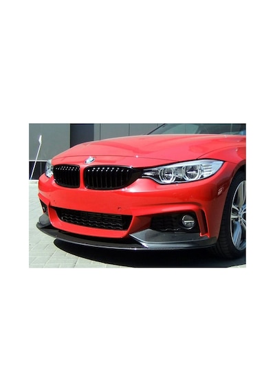 Bmw F36 4 Serisi M Technic Ön Lip Plastik Parlak Siyah Karlık-ön-ek-bodykit 2014 Ve Üzeri
