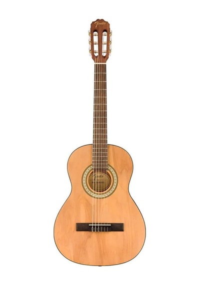 Fender Cn-25 Ceviz Klavye Naturel 3/4 Klasik Gitar