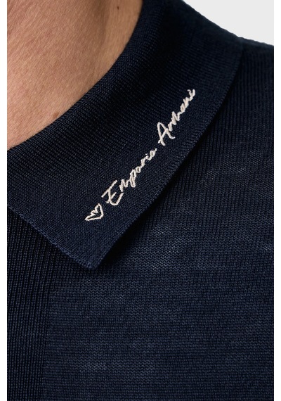 Emporio Armani Yünlü Fermuarlı Polo Yaka Kazak Erkek Polo Yaka Kazak Em006293 Af29815 Ub097 Lacivert Emporio Armani Yünlü Fermuarlı Polo Yaka Kazak Erkek Polo Yaka Kazak Em006293 Af29815 Ub097 Lacivert