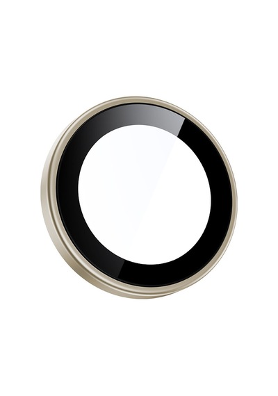 Apple Uyumlu   iPhone 17 Air Benks Glass Warrior Cam Kamera Lens Koruyucu Açık Gold
