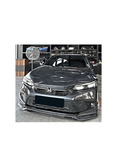 Honda Civic Fe Ön Ek Plastik Siyah Karlık-ön-ek-bodykit 2022 2023 2024 2025