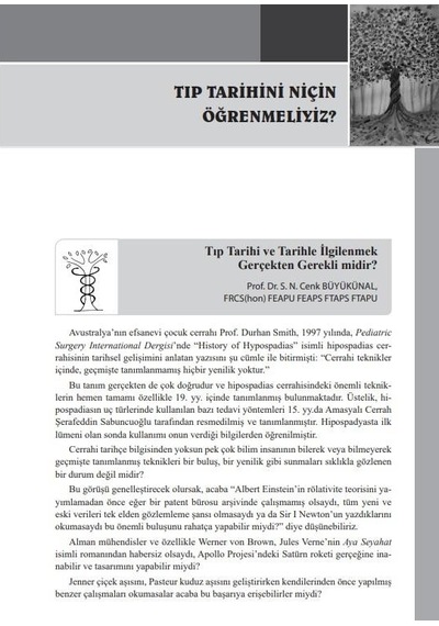 Cumhuriyetin 100. Yılında Tıp Dalları Tarihçesi- Nobel Tıp Kitabevleri
