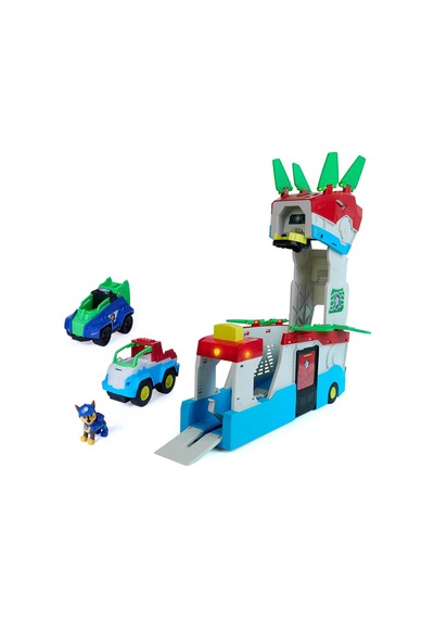 Paw Patrol Dino Filmi Dino Mobil Karargah 2'si 1 Arada Dönüşebile