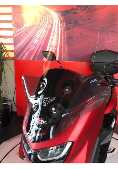 Nmax 125 155 Abv Ön Tur Camı Siyah