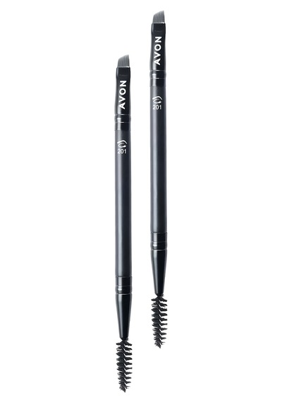 Avon Çift Taraflı Kaş Fırçası İkili Set