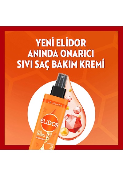 Elidor Sıvı Saç Bakım Kremi Anında Onarıcı 200 Ml X1 + 7/24 Kurtarıcı Bakım Kremi 240 Ml
