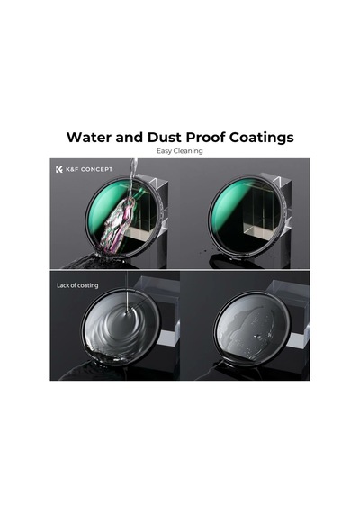 K&f 82mm Nano-d Serisi Nd3-nd1000 Filtre 1.5-10 Stop