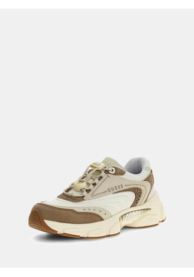 Guess Imeri Kadın Sneaker Ayakkabı Flpımefap12 Kahverengi