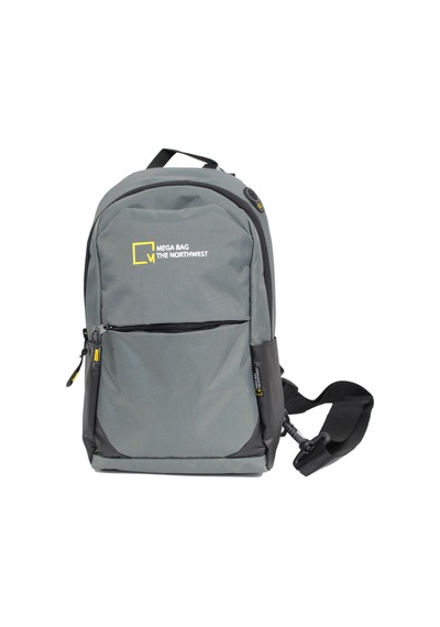 M 1005 Mega Bag Unisex Göğüs Çapraz Çanta, Body Bag Gri