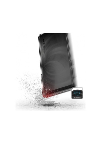 Vrs Design Galaxy Note 9 İle Uyumlu Crystal Chrome Kılıf Clear