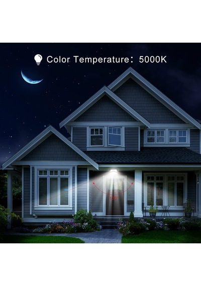 50 W Led Dış Mekan Spotu, 6000 K Dış Mekan Led Spot Işığı, Soğuk Beyaz Led Spot Işığı, 5000 Lm Süper Par Diğer