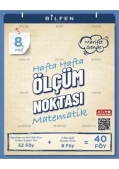 8.sınıf Matematik Hafta Hafta Ölçüm Noktası