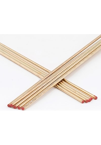 Sarı Kaynak Teli Pirinç 2.5mm X 100 Cm 10 Adet