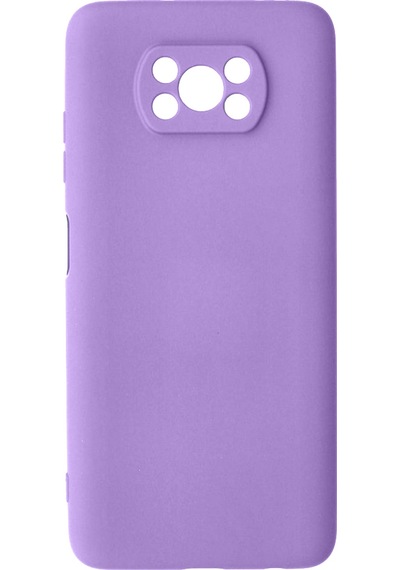 Nettech Xiaomi Poco X3 Nfc Uyumlu Nano Arka Koruma Kılıf - Mor Mor