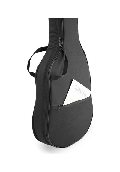 Profesyonel Su Geçirmez, 20 Mm Pedli Soft Case Akustik Gitar Kılıfı - Ahşap Pena Kolye Hediye