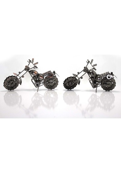 Metal Motor Orta Boy Karışık Renk