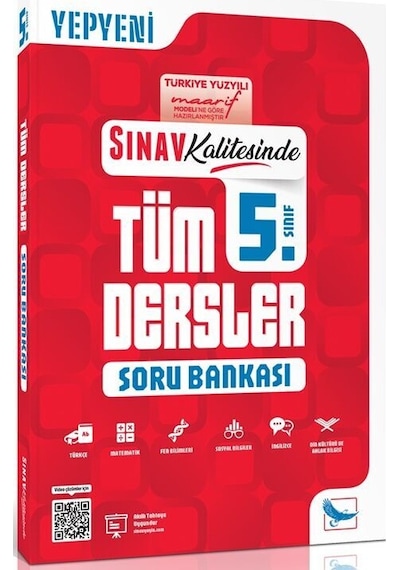 Sınav Yayınları 5. Sınıf Tüm Dersler Sınav Kalitesinde Soru Bankası