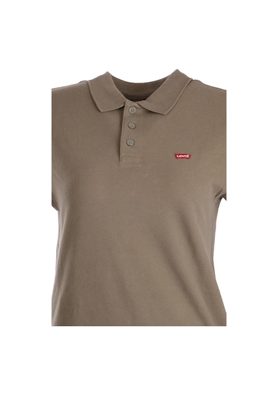 Levi's Minimalist Polo Yaka Kısa Kol Erkek T-shirt-12718 Haki