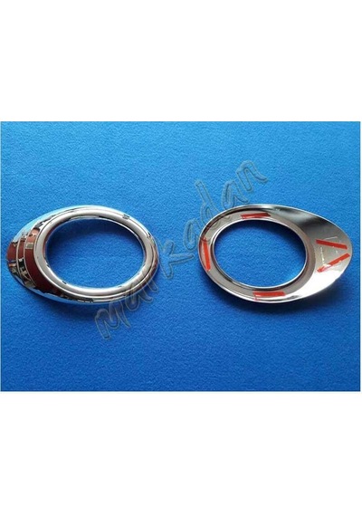 Ford Connect Krom Sis Farı Çerçevesi 2009-2014 2 Parça Abs Krom