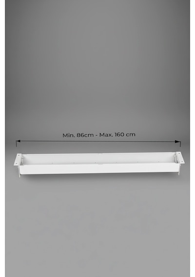 Ayarlanabilir Masa Altı Kablo Düzenleyici Beyaz 86-160cm