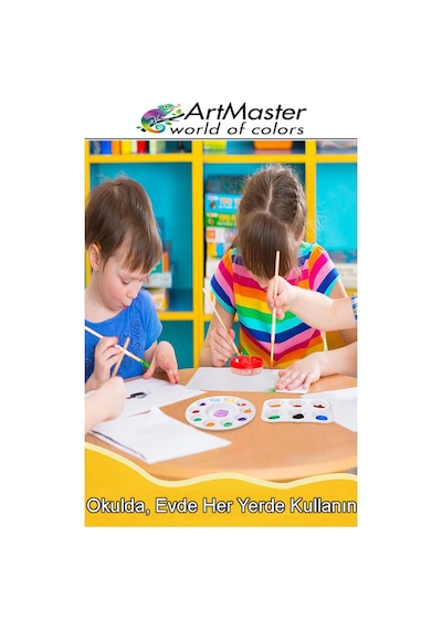 Resim Paleti 5 Adet Plastik Boyama Paleti Godeli Ressam Paleti Akrilik Boya Guaj Boya Suluboya Resim Yapma Boya Paleti
