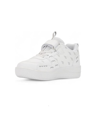 Unisex Çocuk Spor Ayakkabı Ortopedik Lastik Bağcık Cırtlı Desenli Kaymaz Taban Yürüyüş Sneaker 033 10-beyaz Unisex Çocuk Spor Ayakkabı Ortopedik Lastik Bağcık Cırtlı Desenli Kaymaz Taban Yürüyüş Sneaker 033 10-beyaz