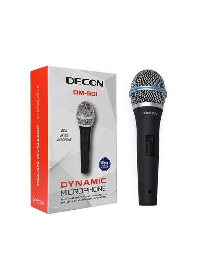 Decon Dm-501 600 Ohm Kablolu El Mikrofon