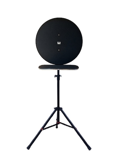 Dartsan Raf Düzenekli Tripod Ayaklı Dart Arkalık Stand Seti Siyah Renk