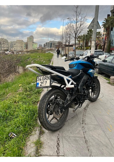 Bajaj Ns125&ns200 Arka Koruma Demiri Beyaz