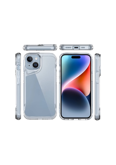 Zore İphone 15 Plus Uyumlu Ogaa T-max Kılıf-renksiz