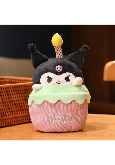 Sanrio My Melody Cinnamoroll Müzikli Peluş Oyuncak Kız Doğum Günü Hediyesi 20 Cm 001