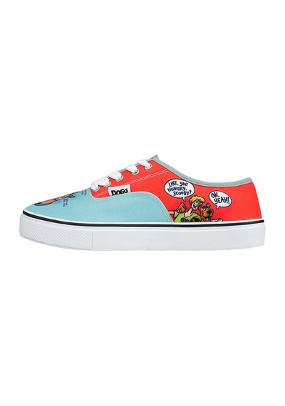 Kadın Vegan Çok Renkli Sneakers - Warner Bros Hungry Doo Scooby Doo Tasarım