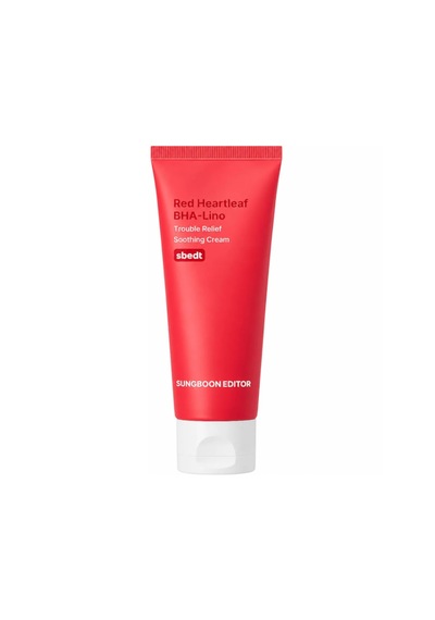 Sungboon Edıtor Red Heartleaf Bha-lino Trouble Relief Soothing Cream - Yatıştırıcı Bakım Kremi 50 Ml