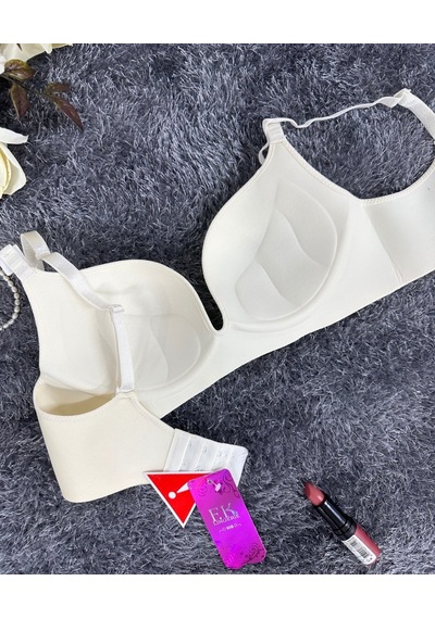 Günlük Kullanım Lazer Kesim Push-up Destekli Yumuşak Sütyen Ekru Ekru Günlük Kullanım Lazer Kesim Push-up Destekli Yumuşak Sütyen Ekru Ekru