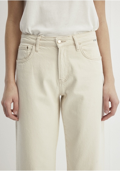Mavi - Leila Mavi Premium Krem Jean Pantolon 1010600-87058 Ekru