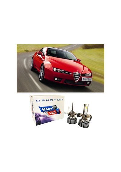 Alfa Romeo Brera Uzun Far Ampulü H1 Mono Yeni Seri Beyaz 2005-2010