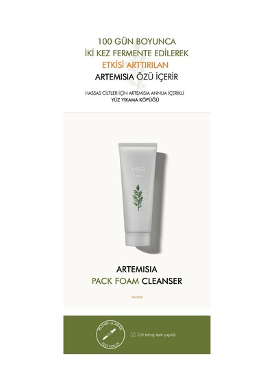 Missha Time Revolution Artemisia Pack Foam Cleanser Kızarıklık Karşıtı Temizleme Köpüğü 150 ML