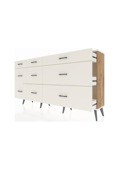 Arges Konsol 9 Çekmeceli 176x30x99 Çam-aytaşı Aytası - Atlas Çam Arges Konsol 9 Çekmeceli 176x30x99 Çam-aytaşı Aytası - Atlas Çam