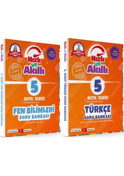 Tammat 5. Sınıf Fen Bilimleri Ve Türkçe Hızlı Ve Akıllı Soru Bankası Seti 2 Kitap
