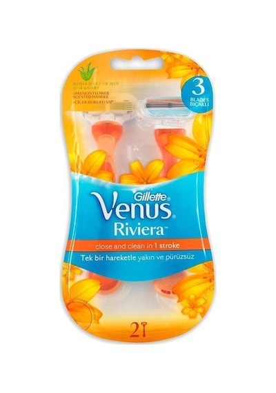 Gillette Venüs Riviera Kullan At Kadın Tıraş Bıçağı 2'li