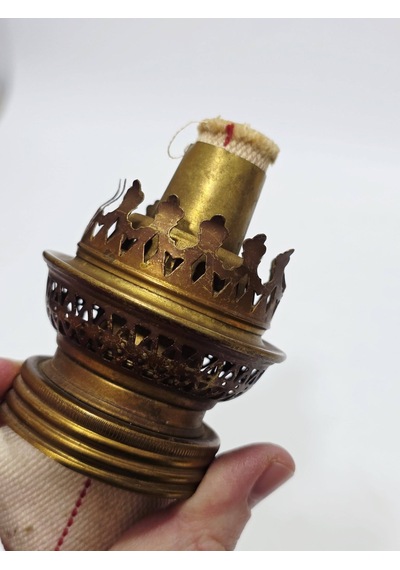 Antika Gaz Lambası Mekanizma Başlığı 037 Altın