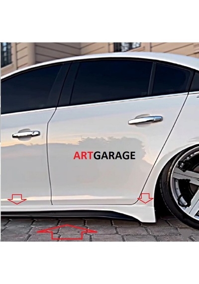 Chevrolet Cruze Gtx Marşpiyel Takımı-boyasız-fiberglass